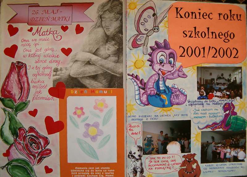 Dzie Matki i koniec roku szkolnego 2001/2002